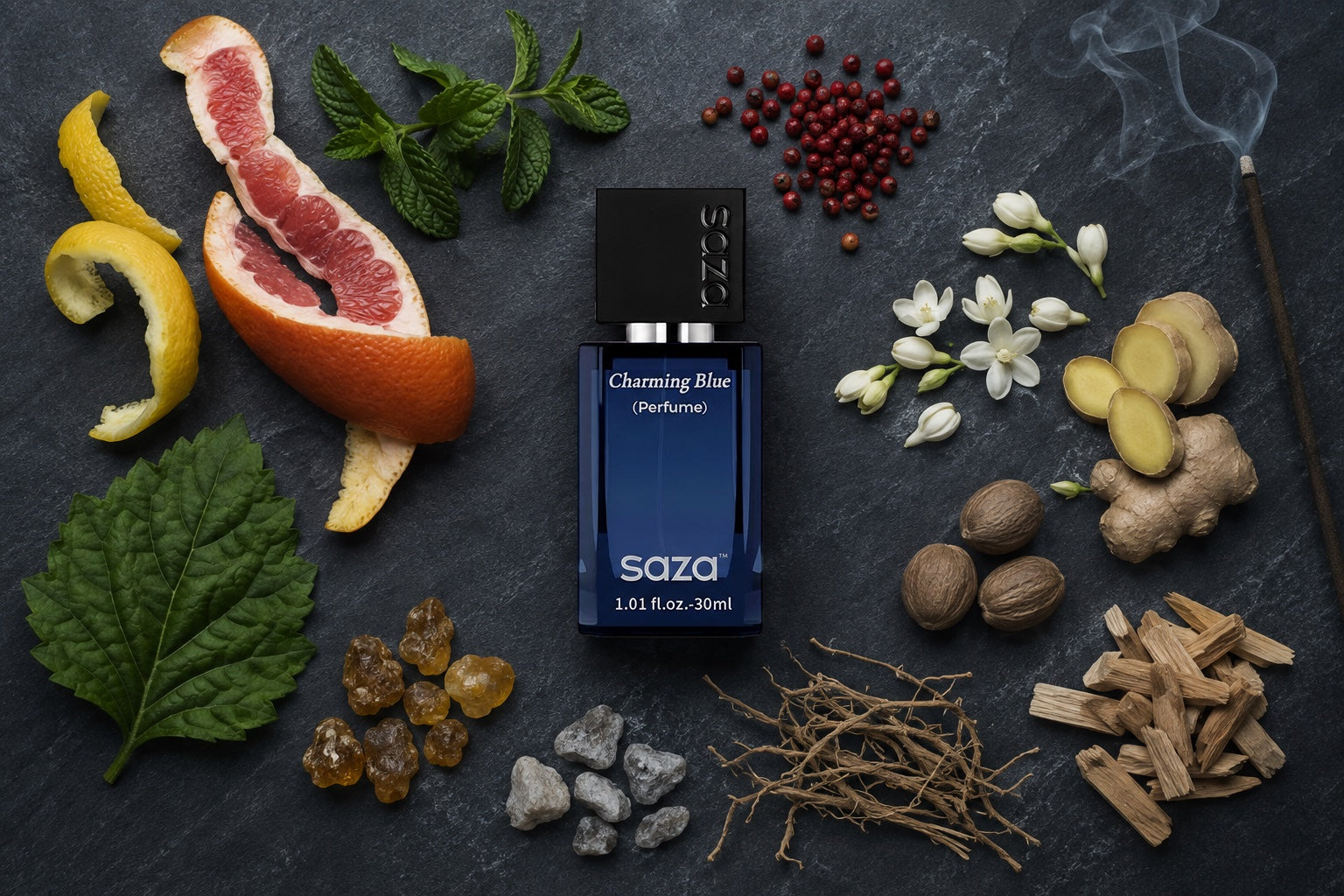 Citrus · Mint from the Charming Blue fragrance composition